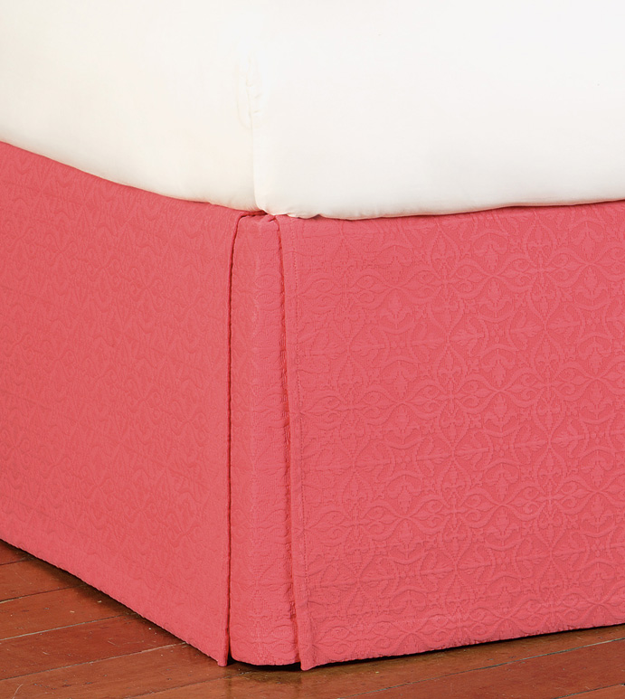 Mea Coral Bed Skirt Eastern Accents