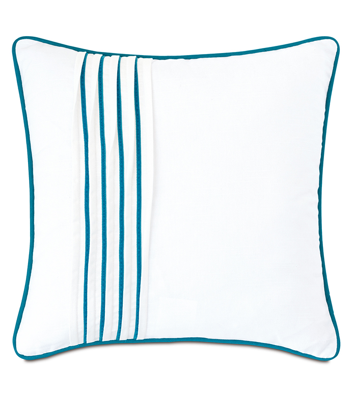 white decorative pillow