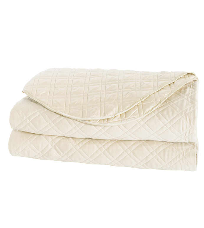 Coperta Ivory Coverlet Eastern Accents