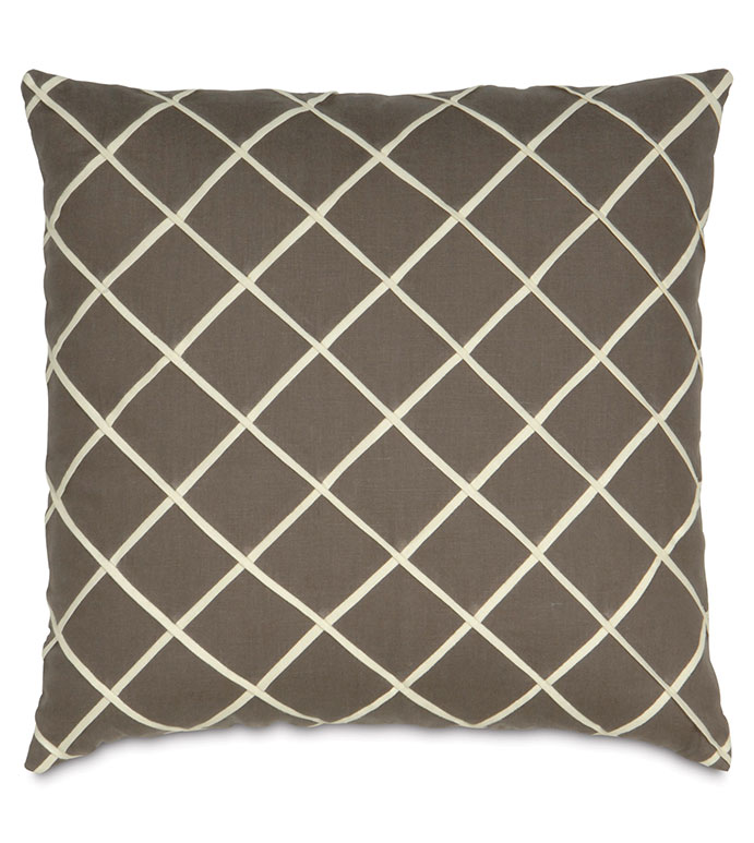 Luxury Bedding by Eastern Accents - BREEZE CLAY DEC PILLOW A