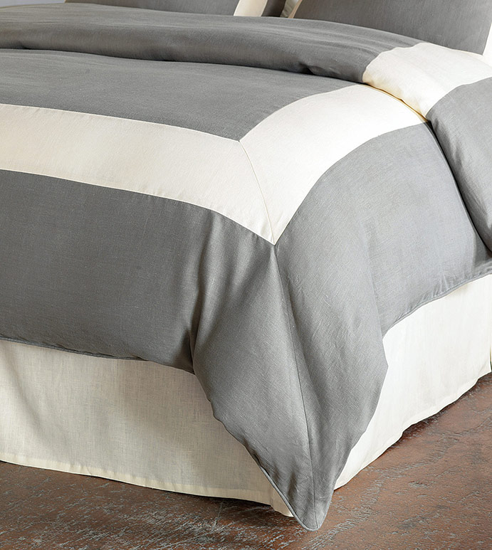 Breeze Slate Pearl Duvet Cover Eastern Accents