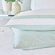 MALAYA GINGHAM DECORATIVE PILLOW IN LEAF