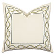 Marguerite Mitered Border Decorative Pillow