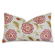 Marguerite Embroidered Decorative Pillow