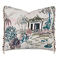 Imperial Pagoda Decorative Pillow