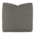 Nigel Greek Key Decorative Pillow in Graphite