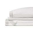 BLASS TICKING SHEET SET IN FAWN