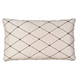 Alaia Criss-cross Decorative Pillow