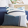 High Tide Fil Coupe Decorative Pillow