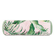 Abaca Banana Leaf Bolster in Flamingo