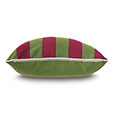 Plage Striped Decorative Pillow in Moss