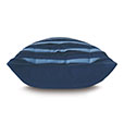 Plisse Pleated Decorative PIllow in Indigo