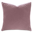 Capra Faux Mohair Decorative Pillow in Mauve