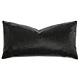 Janus Reptilian Decorative Pillow in Onyx