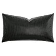 Janus Reptilian Decorative Pillow in Onyx