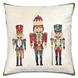 Nutcracker Handpainted Decorative Pillow