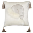 Santa Faux Fur Decorative Pillow