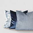 Geode Velvet Decorative Pillow in Midnight