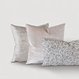 Geode Velvet Decorative Pillow in Snow