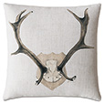 Lodge Handpainted Decorative Pillow