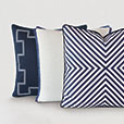 Summerhouse Striped Decorative Pillow