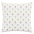 Belize Embroidered Decorative Pillow