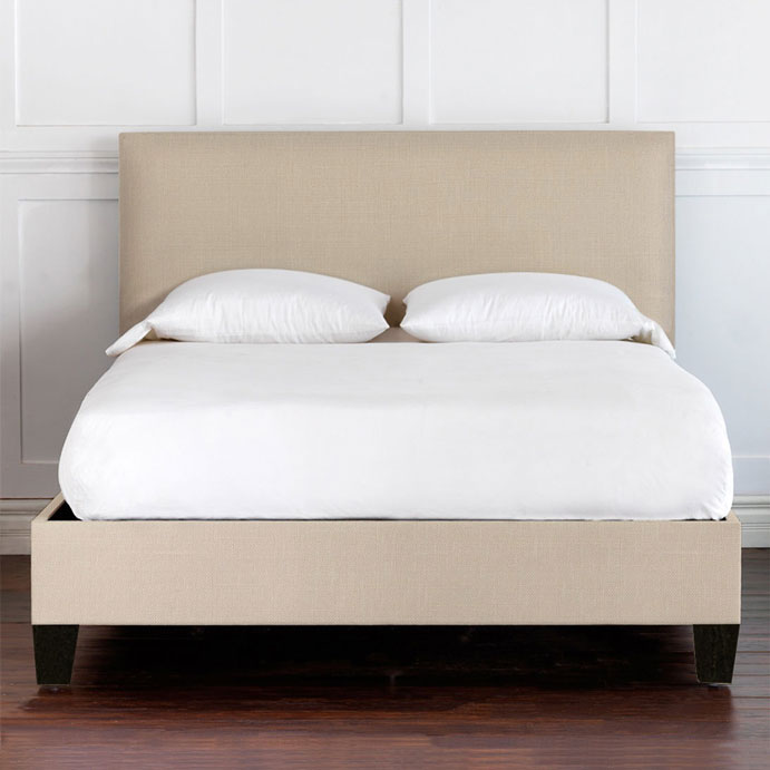 Malleo Upholstered Bed in Vivo Bisque