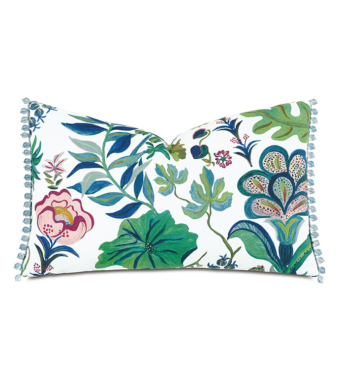 Longwood Floral Decorative Pillow