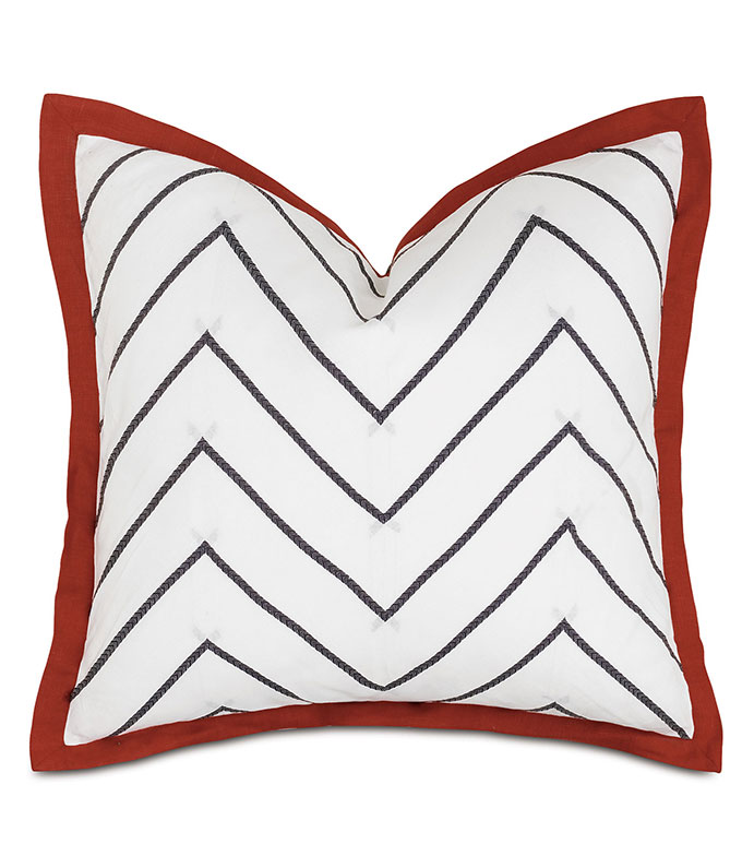 Percival Chevron Euro Sham