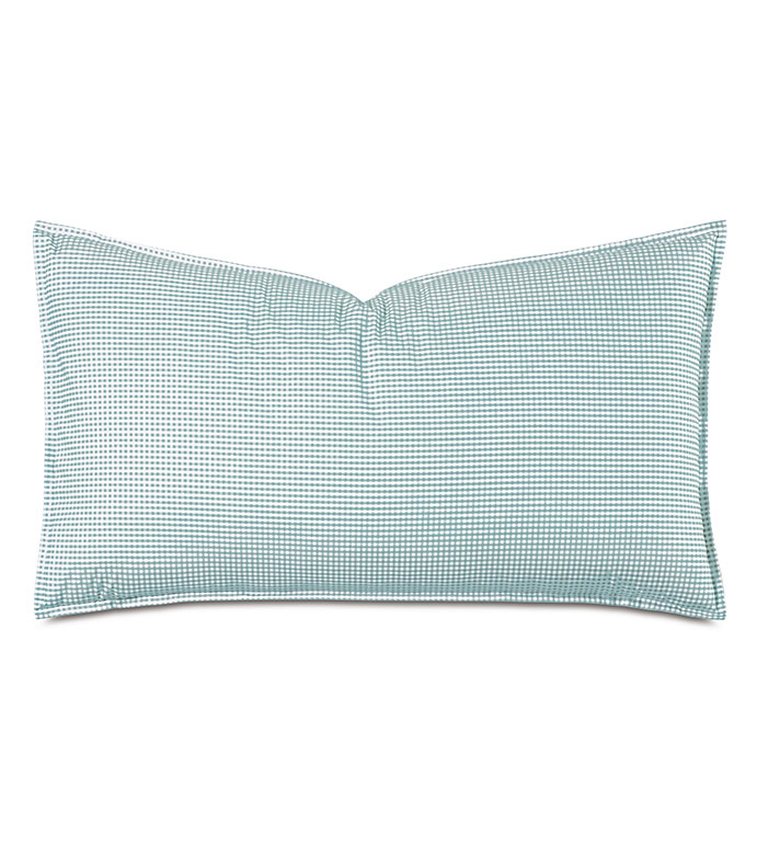 MALAYA GINGHAM KING SHAM IN SEA