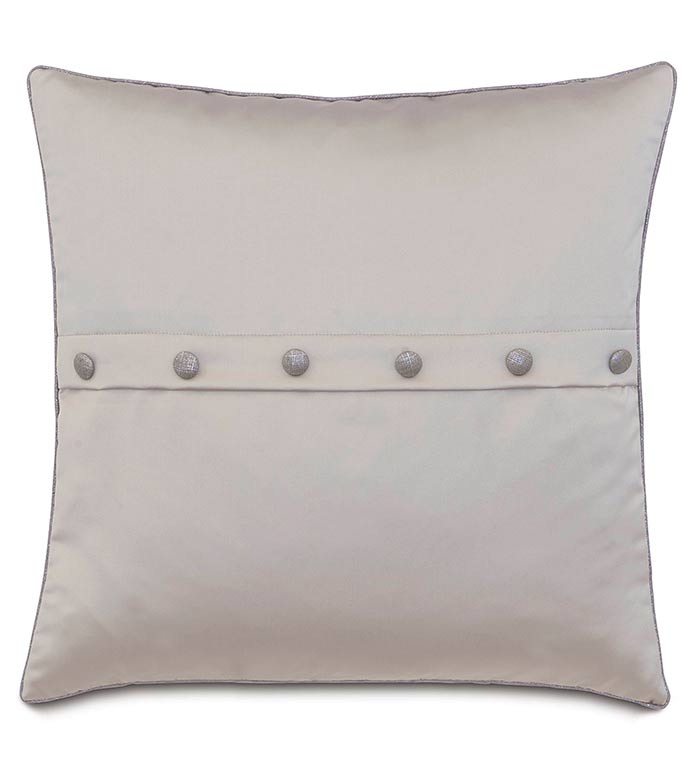 Amal Button Accented Decorative Pillow