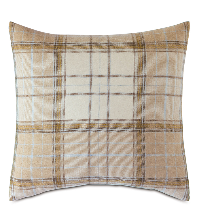 Aldrich Plaid Decorative Pillow | Eastern Accents