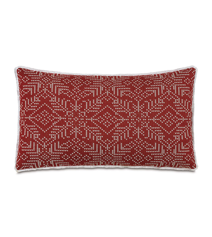 Bishop Geometric Decorative Pillow