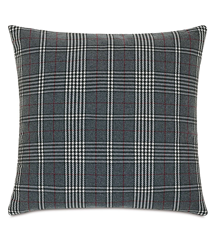 Connery Plaid Decorative Pillow