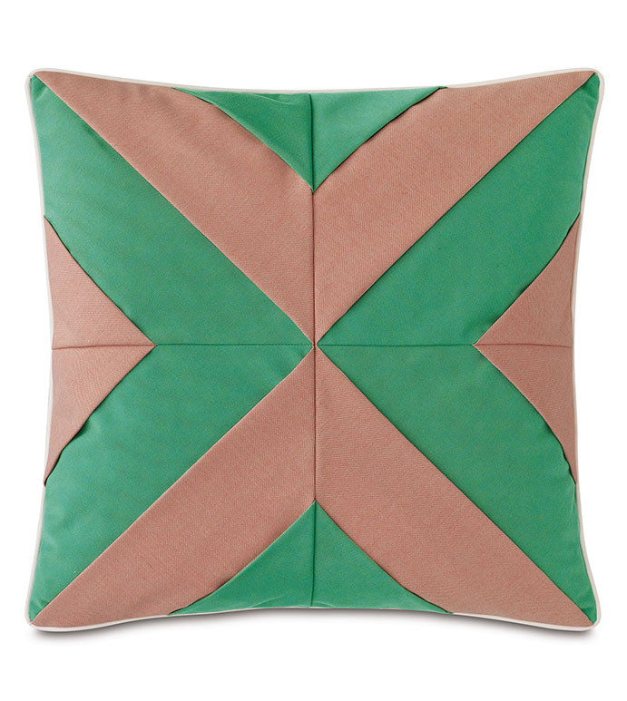 Plage Mitered Decorative Pillow