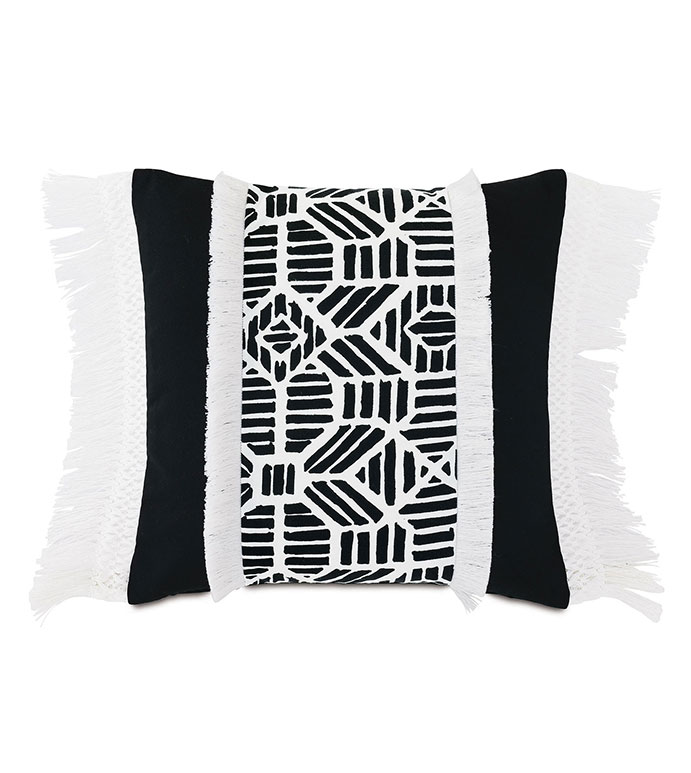 Madaba Fringe Decorative Pillow