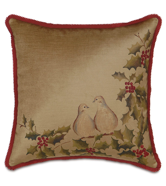 Lucerne Doves Decorative Pillow
