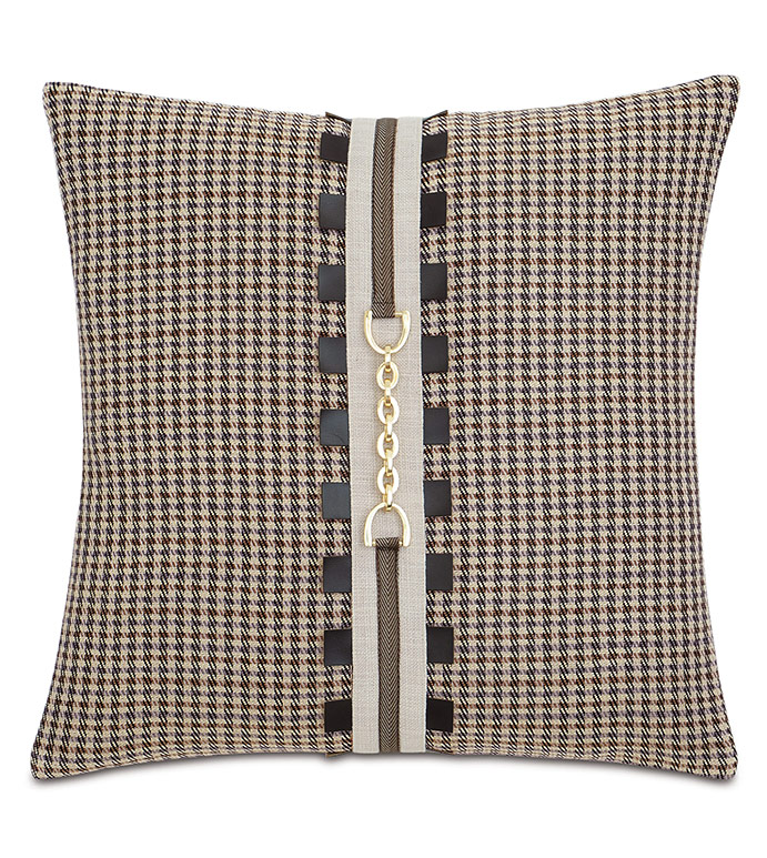 Aiden Houndstooth Decorative Pillow