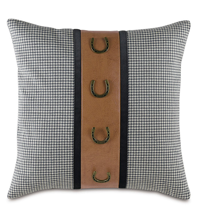 Johnstown Houndstooth Decorative Pillow