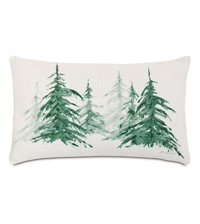 Winter Forest Decorative Pillow