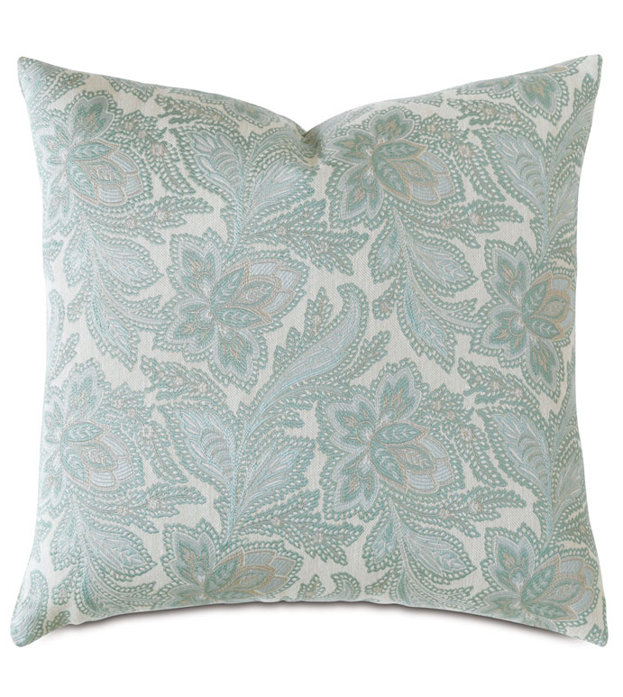 Central Park Floral Decorative Pillow