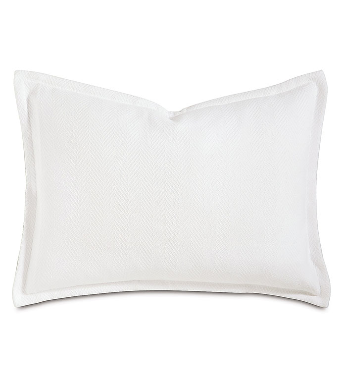 Wilke White Standard Sham