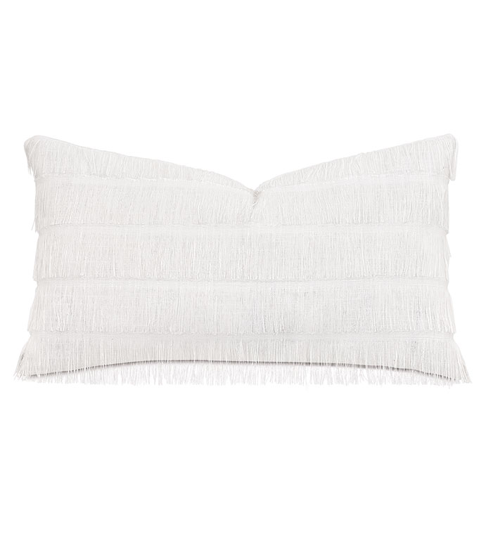 Meadow Brush Fringe Decorative Pillow