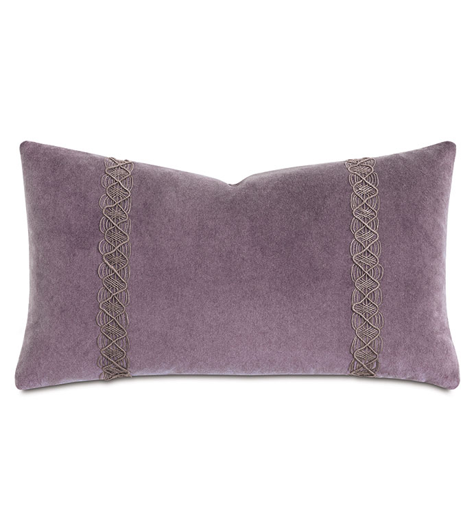 Andromeda Faux Mohair Decorative Pillow