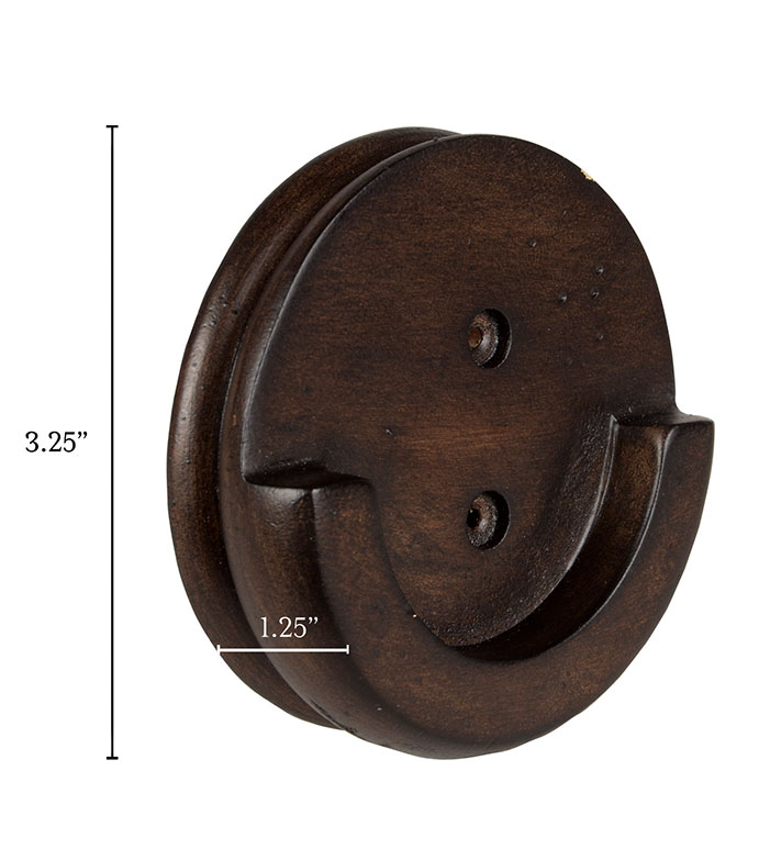 Legna Walnut Inside Mount Bracket Pair