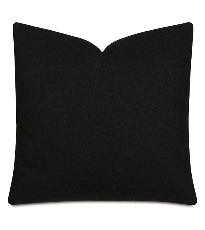 Vincent Textured Decorative Pillow In Carbon