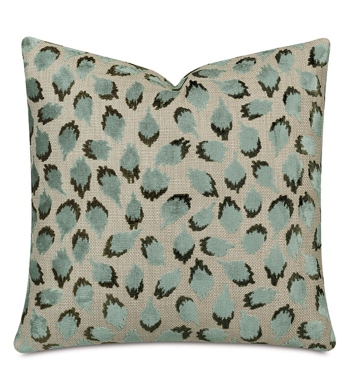 Ocelot Decorative Pillow In Spa