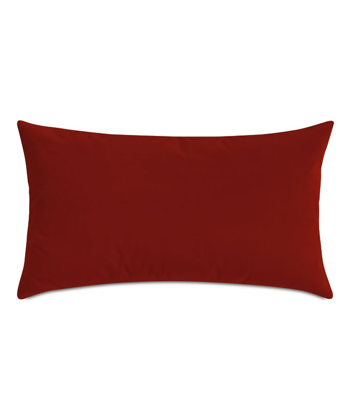 Uma Velvet Decorative Pillow In Rust