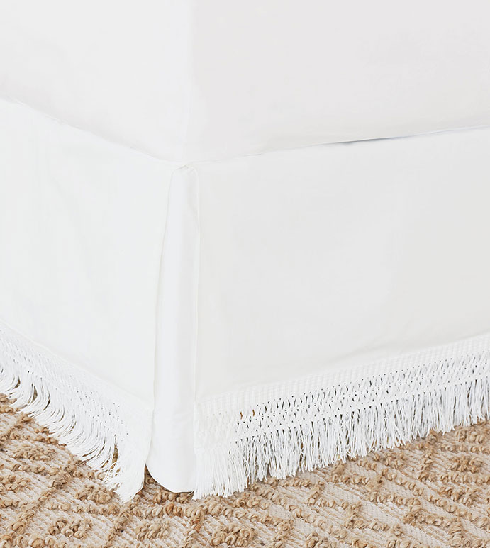 Meyer Boho Fringe Bed Skirt