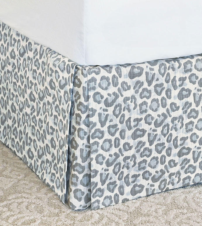 Liesl Leopard Print Bed Skirt